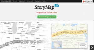 StoryMap Home Page