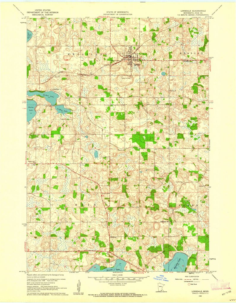 Lonsdale Quadrangle: Historical Topographic Map Collection